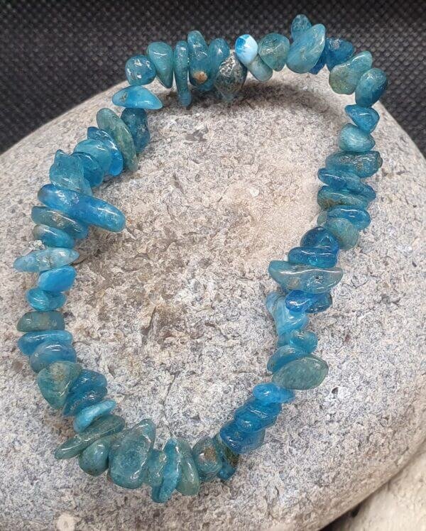 Bracelet Chips Apatite